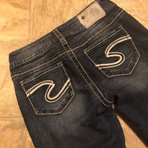 WOMEN’S 26X32 SILVER BLUE JEANS